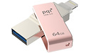 PQI iConnect Mini 64GB Rose Gold