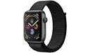 Apple Watch Series 4 44mm Space Grey Waven Band Black