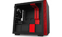 NZXT H210 Window Black/Red