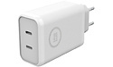 BlueBuilt Power Delivery Oplader met 2 Usb C Poorten 45W White
