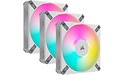 Corsair iCUE AF120 RGB Elite PWM 120mm White 3-pack