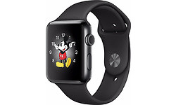 Apple Watch Series 2 42mm Space Black Sport Band Black