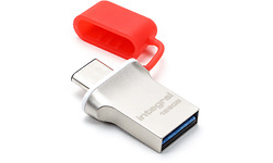 Integral Fusion 128GB Silver/Red
