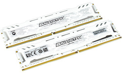Crucial Ballistix Sport LT White 32GB DDR4-3200 CL16 kit