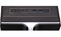 Riotoro CR1088 Prism RGB Window Black/Red