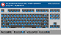 Ducky One 2 TKL Blue LED Double Shot PBT MX Brown (US)