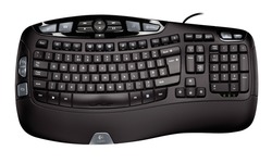 Logitech Wave Corded keyboard