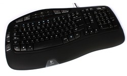 Logitech Wave Corded keyboard