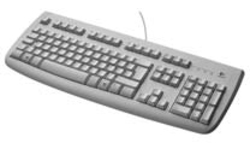 Logitech Deluxe 250 Keyboard White