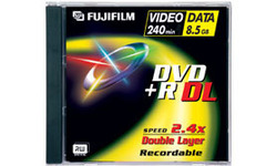 Fujifilm DVD+R DL 2.4x 3pk Jewel case