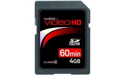 Sandisk SDHC Ultra II Video HD 4GB