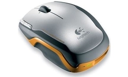 Logitech V400 Laser Cordless Mouse Orange