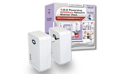 Conceptronic 1-2-3 Powerplug 200Mbps Network Starter Pack