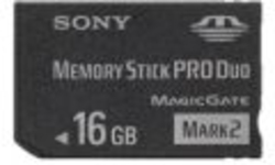 Sony Memory Stick Pro Duo Mark2 16GB
