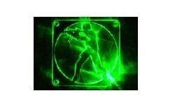 Sunbeam LED Fan Grill Counter Strike Green 92mm