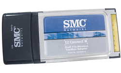 SMC EZ Connect N Draft 11n Wireless Cardbus Adapter