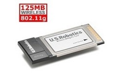 U.S. Robotics Wireless MAXg 125Mbps PC Card