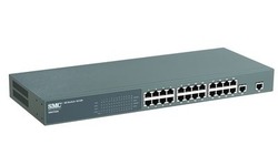 SMC 24-port 10/100 Unmanaged Switch with 2x Gigabit