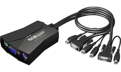 NewStar KVM Switch 2-Ports PS/2 incl. Cables