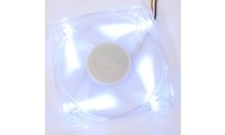 Akasa White LED Quiet Fan 80mm