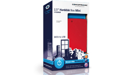 Conceptronic Harddisk Box Mini Red