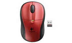 Logitech M305 Wireless Mouse Crimson Red