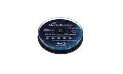 MediaRange BD-R DL 6x 10pk Printable Spindle