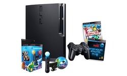 Sony PlayStation 3 Slim 160GB + 2 Games + Move Starter Pack
