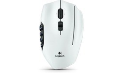 Logitech G600 MMO Gaming Mouse White