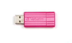Verbatim Store 'n' Go PinStripe 32GB Pink