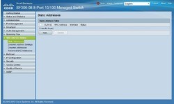 Cisco SF 300-08 8-port 10/100 Managed