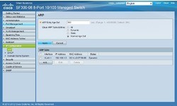 Cisco SF 300-08 8-port 10/100 Managed