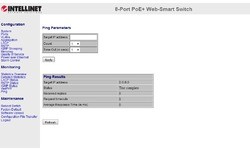 Intellinet 8-port PoE+ Web-Managed Desktop Gigabit Switch