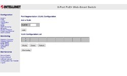Intellinet 8-port PoE+ Web-Managed Desktop Gigabit Switch