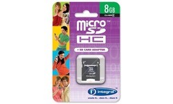 Integral MicroSD Class 4 8GB + Adapter