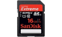 Sandisk Extreme SDHC Class 10 16GB