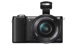 Sony Alpha A5000 16-50 + 55-210 kit Black