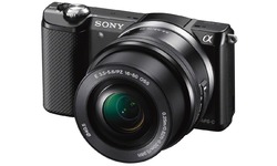 Sony Alpha A5000 16-50 + 55-210 kit Black