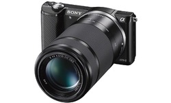 Sony Alpha A5000 16-50 + 55-210 kit Black