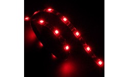 Akasa LED-Strip 15x 0.6M Red