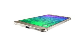 Samsung Galaxy Alpha Gold
