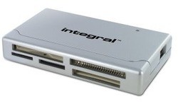 Integral USB 2.0 Multi Card Reader