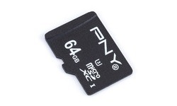 PNY Elite Performance MicroSDXC UHS-I U3 64GB + Adapter