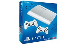 Sony PlayStation 3 Super Slim White 12GB + 2x DualShock