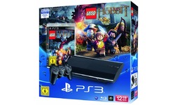 Sony PlayStation 3 Super Slim Black 12GB + Lego Hobbit