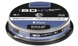 Intenso BD-R 4x 5pk Spindle