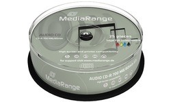 MediaRange CD-R 700MB 52x 25pk Spindle