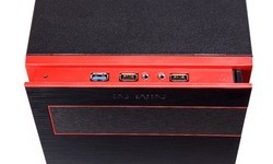 In Win 703 Window Red/Black