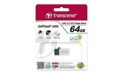 Transcend JetFlash 380 64GB Silver Plating