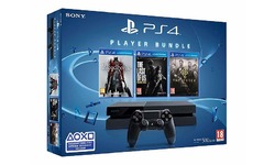 Sony PlayStation 4 500GB + Bloodborne + The Last of Us + The Order 1886